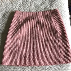 LOFT orange pencil skirt 4